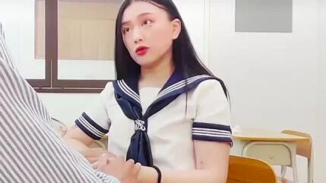 精液大爆射放課後的課後輔導時間