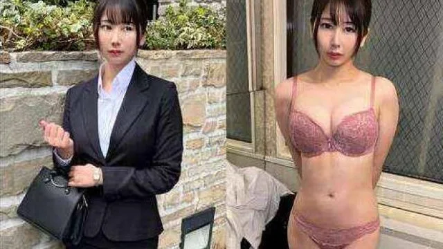 534IND-179 顔出し【個人撮影】生活を切り詰めた貧困OLとの割り切り映像_黒パンストを破り捨て無情に中出しSEX