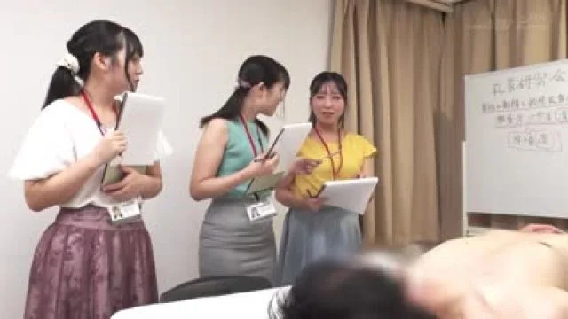 sdjs-223全裸男性を複数名の着衣SOD女子社員がじっくり恥じらい研究報告 真剣チクビ囲み実験飯田有寿 松谷亜希子