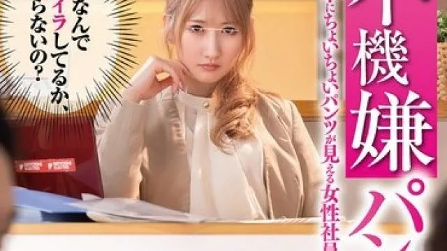 HUNTC-409 工作中偷拍裙底，内裤意外曝光的女员工